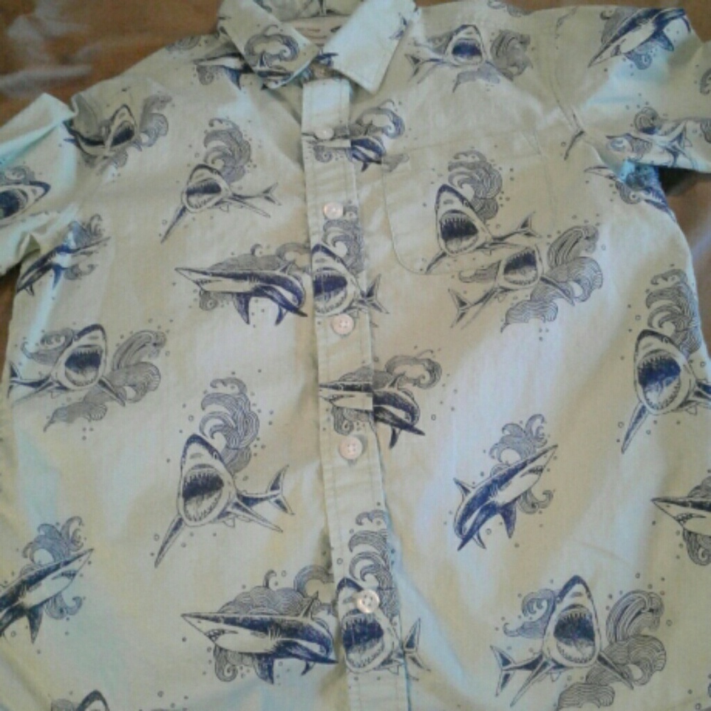 Boys button shirt